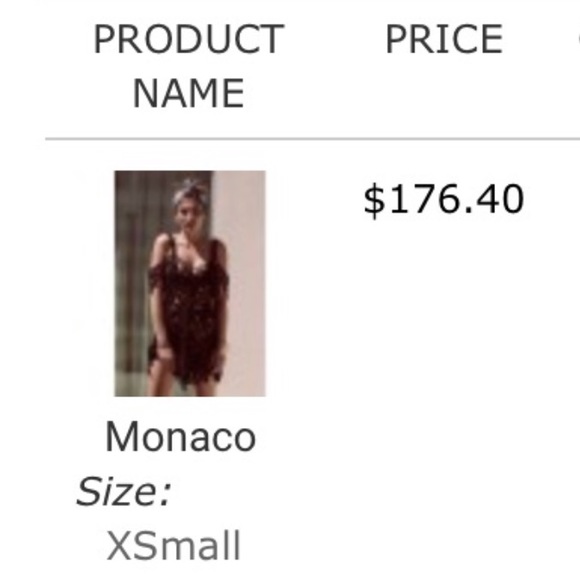 For Love & Lemons Monaco Black XSmall Coverup - Picture 6 of 6